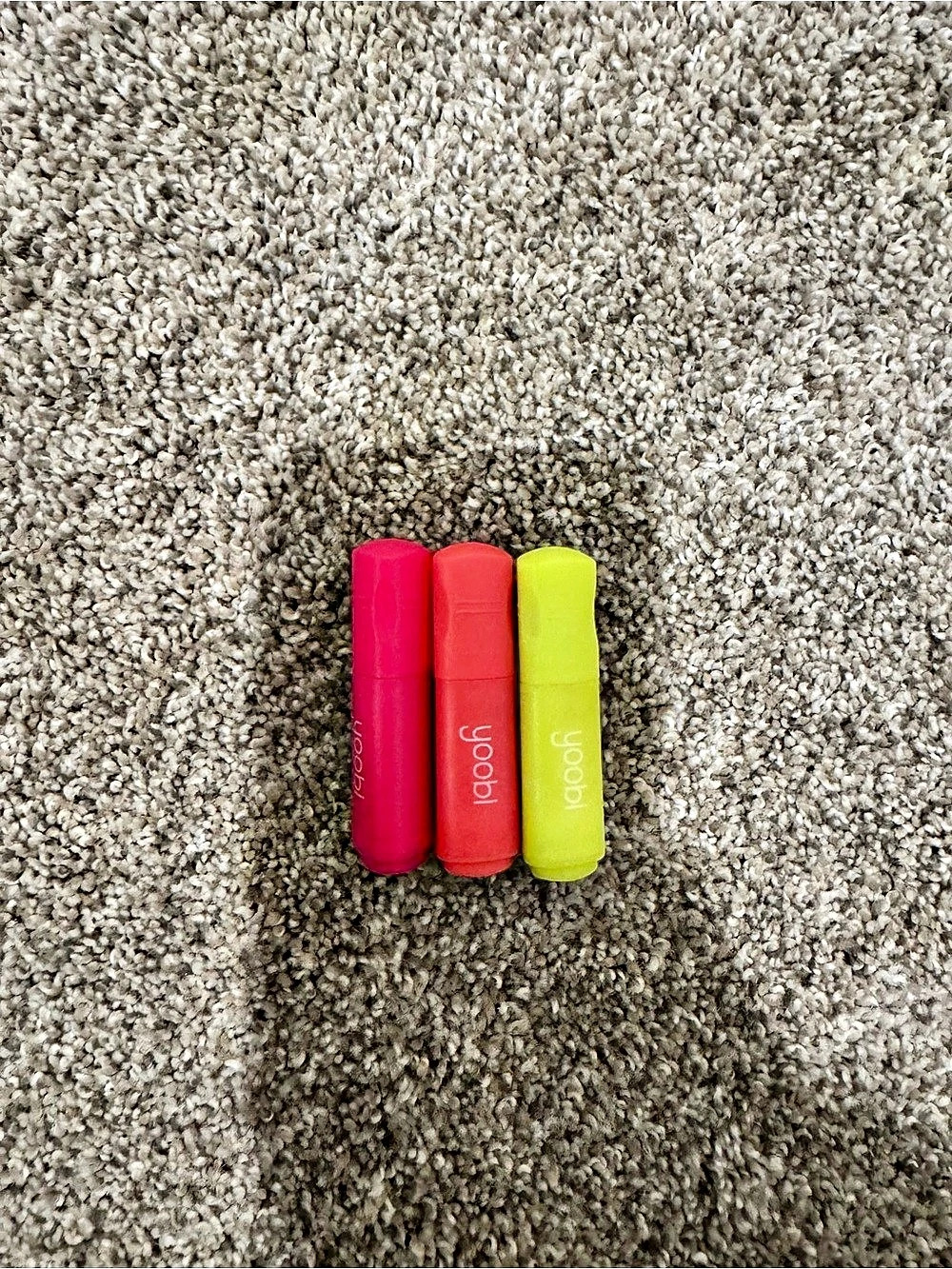 set of 3 mini highlighters